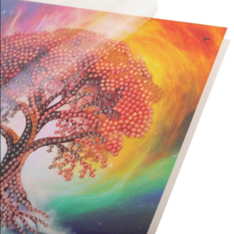 Crystal Card Kit ® Tree of life (18x18 cm)