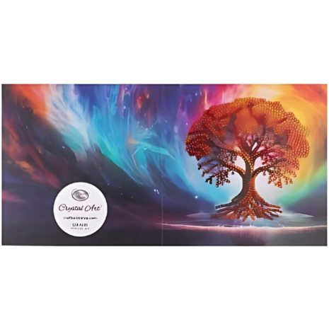Crystal Card Kit ® Tree of life (18x18 cm)