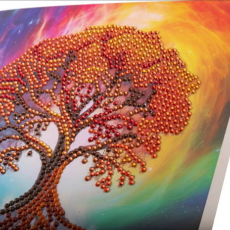 Crystal Card Kit ® Tree of life (18x18 cm)