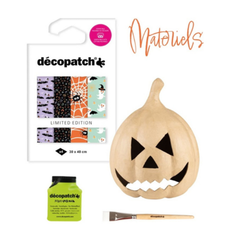 Decopatch Pompoen Halloween 