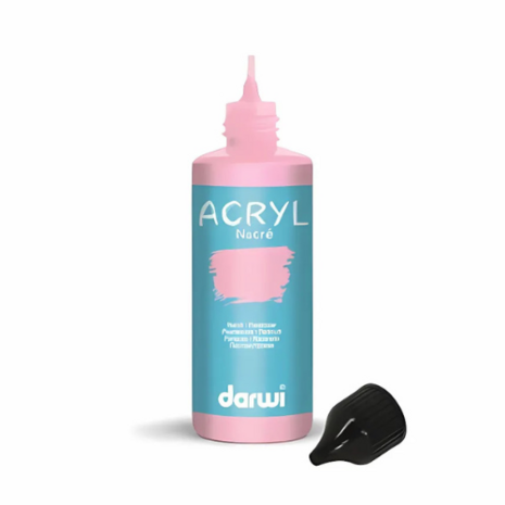 DARWI parelmoer acrylverf roze