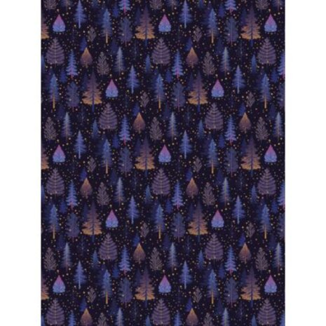 Texture Decopatch Papier Kerstnacht Limited Edition 