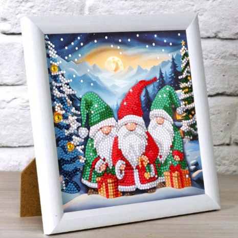 Crystal Card Kit &reg; Artic Friends (18x18cm/partial)