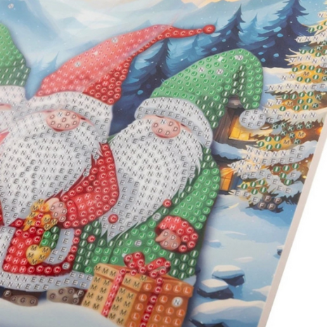 Crystal Card Kit &reg; Artic Friends (18x18cm/partial)