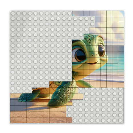 Brixies gift card schildpad 16 x16cm