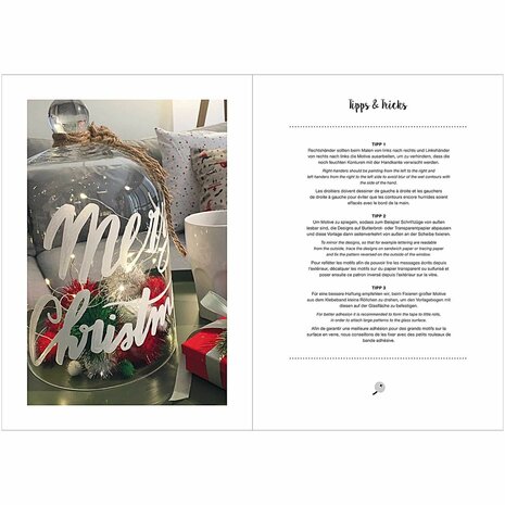 Window Chalk Art Templates 3-delig Classical Christmas FSC Mix