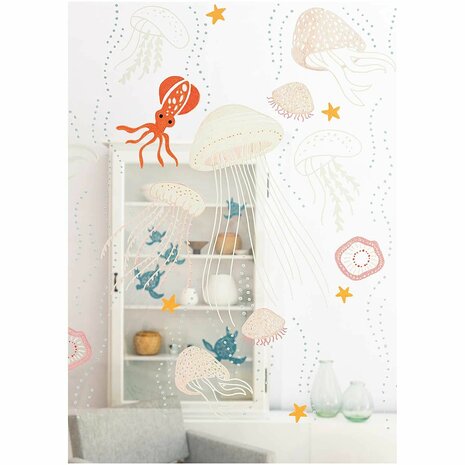 Window Chalk Art Templates 3-delig Mermaid FSC Mix