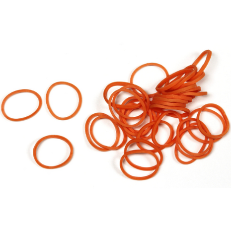 Rainbow Loom oranje opaque 600 stuks