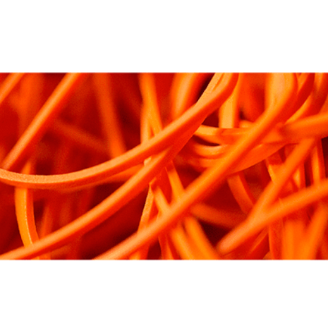 Rainbow Loom oranje opaque 600 stuks