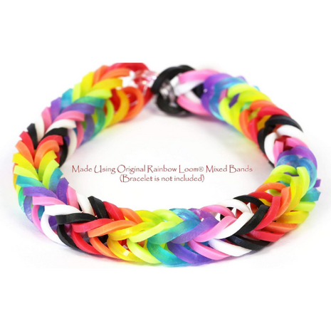Rainbow Loom mix opaque 600 stuks
