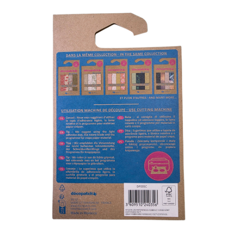 Decopatch papier Mix & Patch Naturel