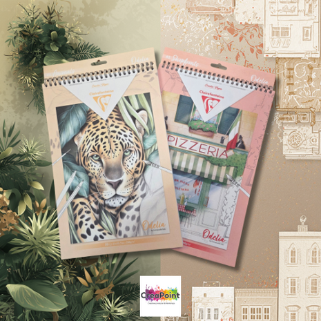 Odelia kleurboek volwassenen - thema shopfronts