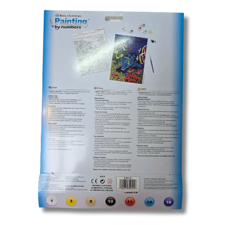 Schilderen op nummer Underwater Life (Junior Small/33x24cm) Royal & Langnickel.