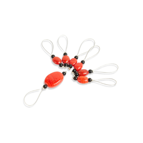 KnitPro stekenmarkeerders 1x 7stuks tangerine