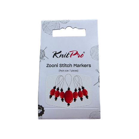 KnitPro stekenmarkeerders 1x 7stuks tangerine