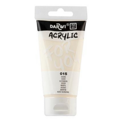 Darwi For You acrylverf 75 ml in tube ivoorwit