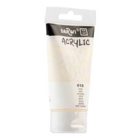 Darwi For You acrylverf 75 ml in tube ivoorwit