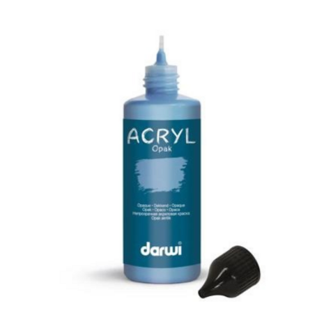 Darwi opaque acrylverf blauwgrijs 223
