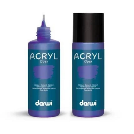 Darwi opaque acrylverf Pruisisch blauw 262