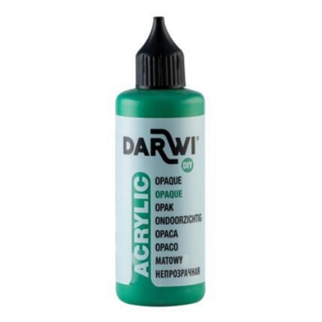 Darwi opaque acrylverf dennengroen 626 - 80 ml