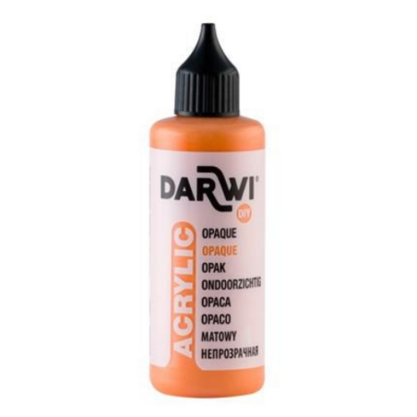 Darwi opaque acrylverf oranje 752 - 80 ml
