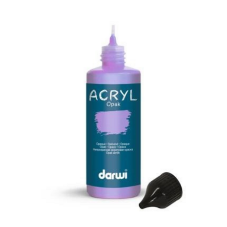 Darwi opaque acrylverf lila paars 931