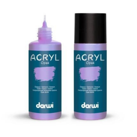Darwi opaque acrylverf lila paars 931