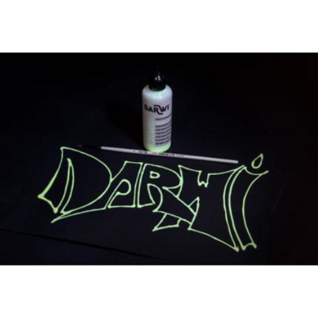 Darwi Glow in the Dark acrylverf nachtgloed 024 - 250 ml foto 3