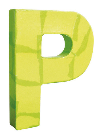 Letter wit P 20,5 cm