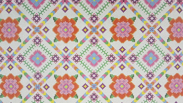 Decoptach papier Patchwork design