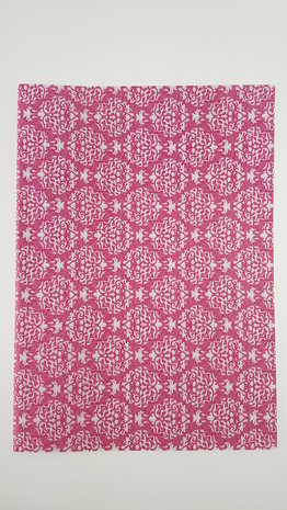 Paperpatch  decoupagepapier Ornaments pink
