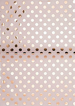 Paperpatch  decoupagepapier Dots Rose hot foil