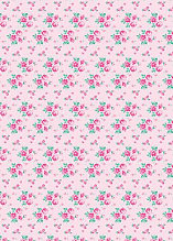 Paperpatch  decoupagepapier Roses Pink