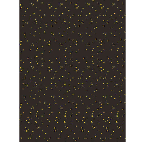 Texture Decopatch papier Nacht van de sterren hotfoil XL