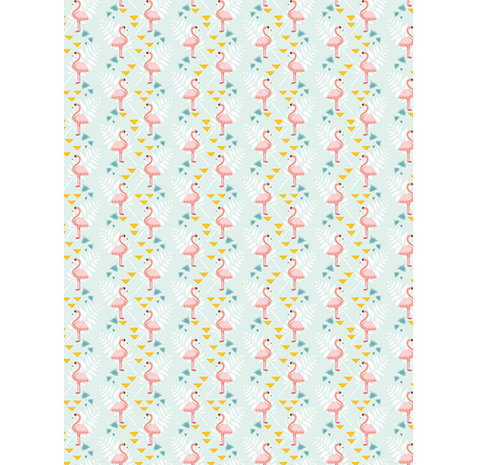 Texture Decopatch papier Flamingo hotfoil XL