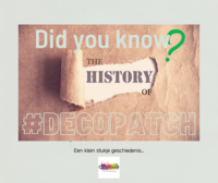 De historie van Decopatch