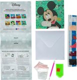 Crystal Card kit  Disney Happy Mickey diamond painting  18 x 18 cm 