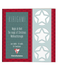 Kirigami boekje Magie van  Kerst 52 blad 20x20cm