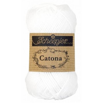 106 SNOW WHITE Scheepjes Catona 50 gram