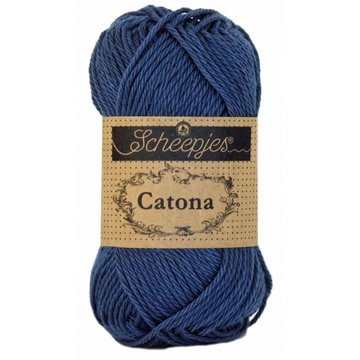 164 LIGHT NAVY Scheepjes Catona 10 gram