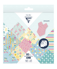 Origami papier California, set met 3 maten 60 vel 70g - met motief