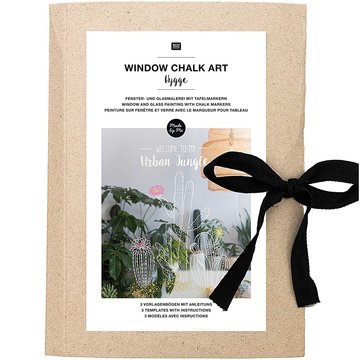 Window Chalk Art Templates 3 delig Hygge FSC Mix