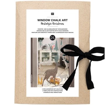 Window Chalk Art Templates 3-delig Nostalgic Christmas FSC Mix