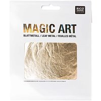 RICO DESIGN MAGIC ART BLADMETAAL GOUD 6 VELLEN