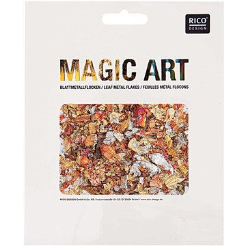 RICO DESIGN MAGIC ART BLADMETAALVLOKKEN METALMIX 2GR