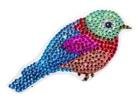 Crystal Art Sticker Bird 9 x 9 cm.