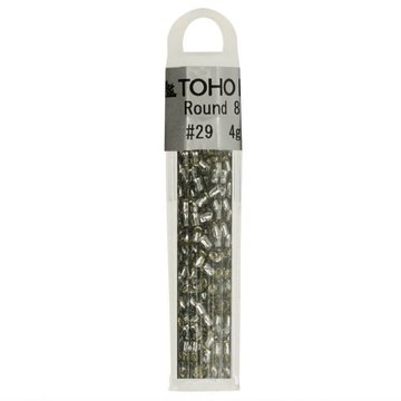 TOHO GLASKRALEN ROND 8-0 TH8-0029 ZILVER