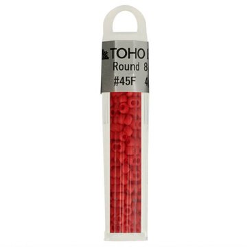 TOHO GLASKRALEN ROND 8-0 TH8-0045F ROOD