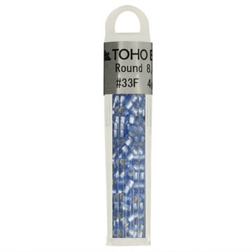 TOHO GLASKRALEN ROND 8-0 TH8-0033F BLAUW GRIJS