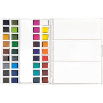 ART ARTISTS WATER COLOURS AQUARELVERF 36 KLEUREN